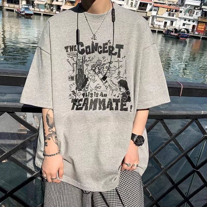 Áo Thun Tay Ngắn Thiết Kế Mới Năng Động Thời Trang Mùa Hè Dành Cho Nam 2022