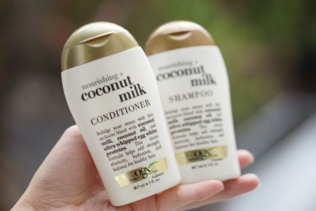 Dầu gội xả mourishing coconut milk 88.7ml ogx