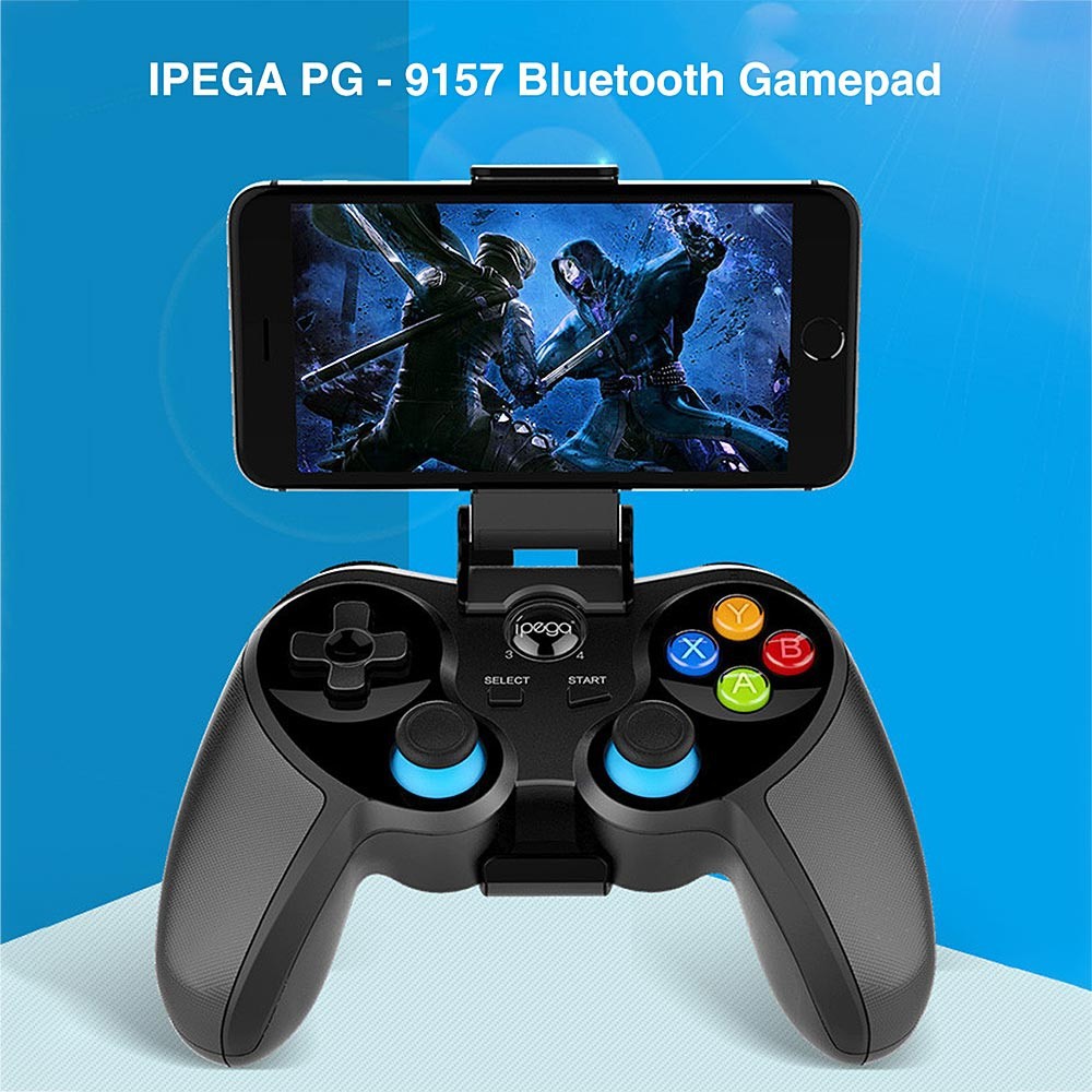 Tay Cầm Chơi Game Bluetooth Không Dây Ipega Pg-9157 Cho Android Ios Phone Smart Tv Tv Box Pc