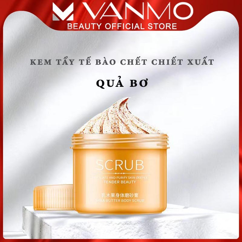 Tẩy Tế Bào Chết Toàn Thân Quả Bơ Body Scrub Moisturizing Nourishing 250ml