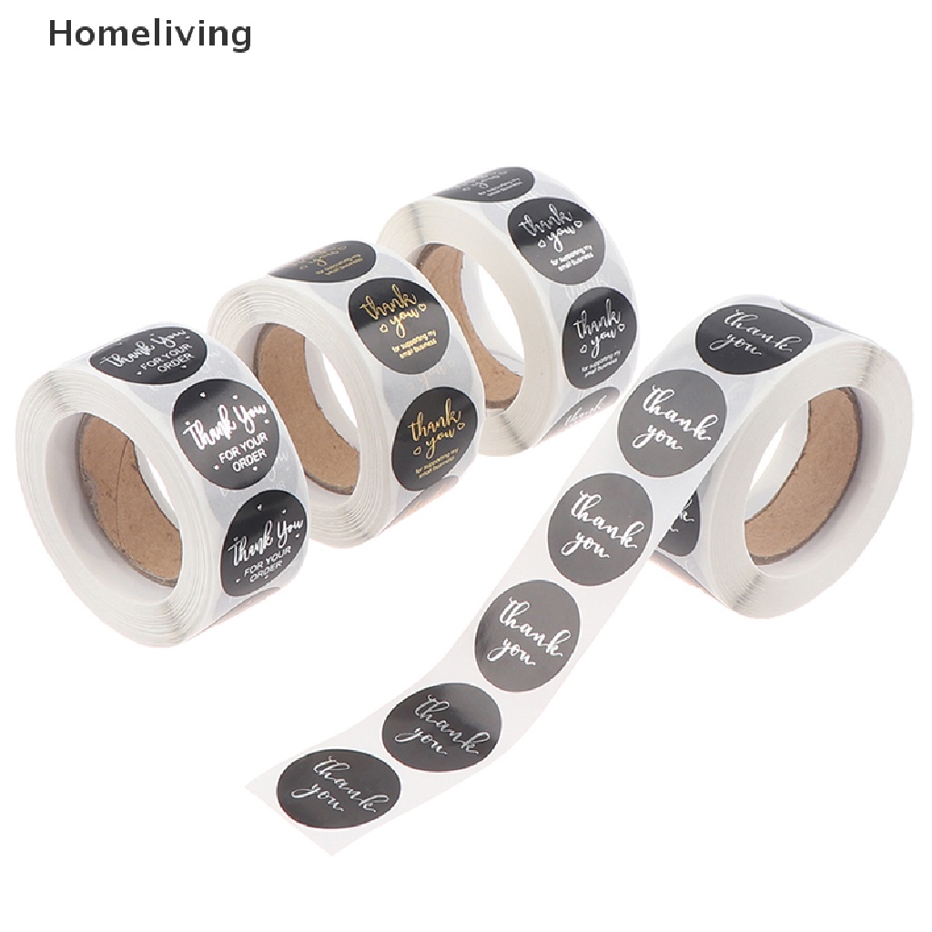 Cuộn 500 Nhãn Dán Thank You Trang Trí Sổ Tay