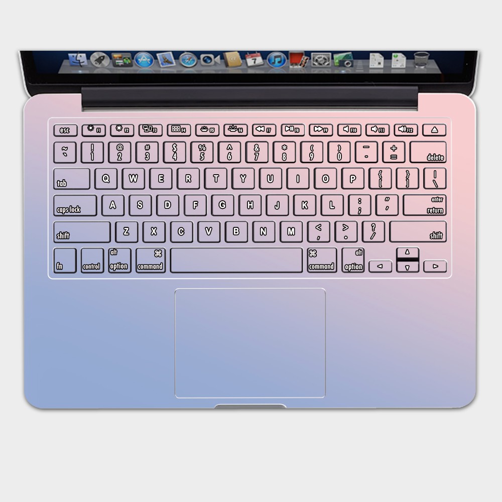 Miếng dán skin Laptop màu Pastel cho Dell Asus HP Lenovo Acer Macbook MSI Vaio in theo yêu cầu decal nhập 3M chuẩn USA
