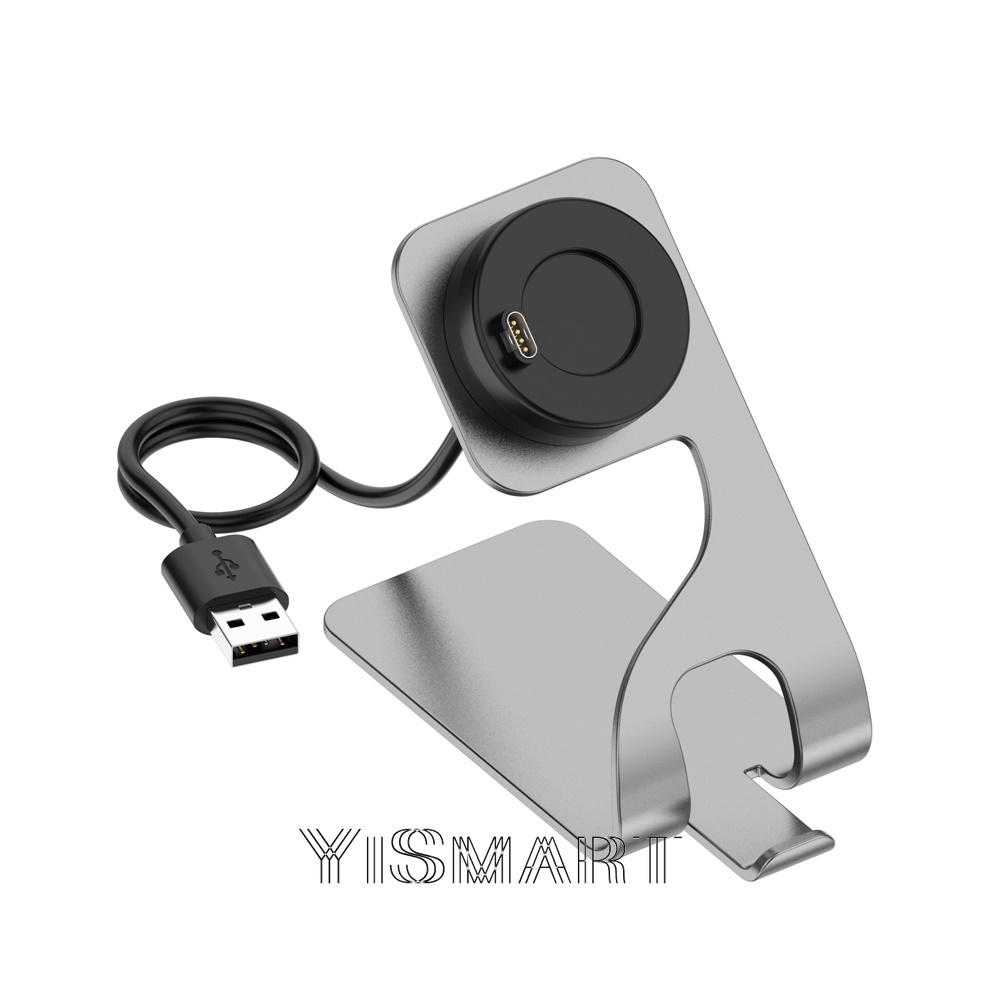 Đế Sạc Bằng Kim Loại Cho Garmin Fenix Vivoactive 3 4 4S Fenix 5 5X Plus 6 6X 6s 7 7X/Venu