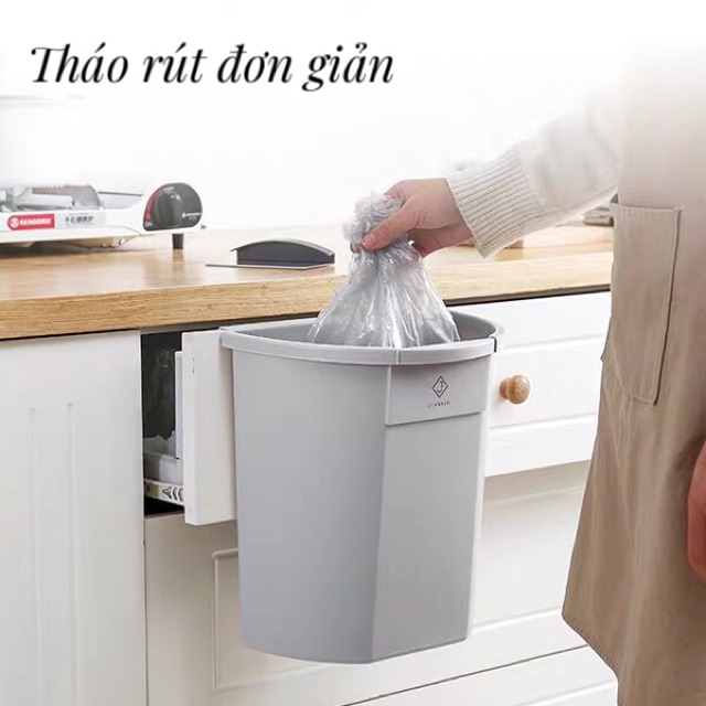 Thùng rác treo tủ phong cách hiện đại