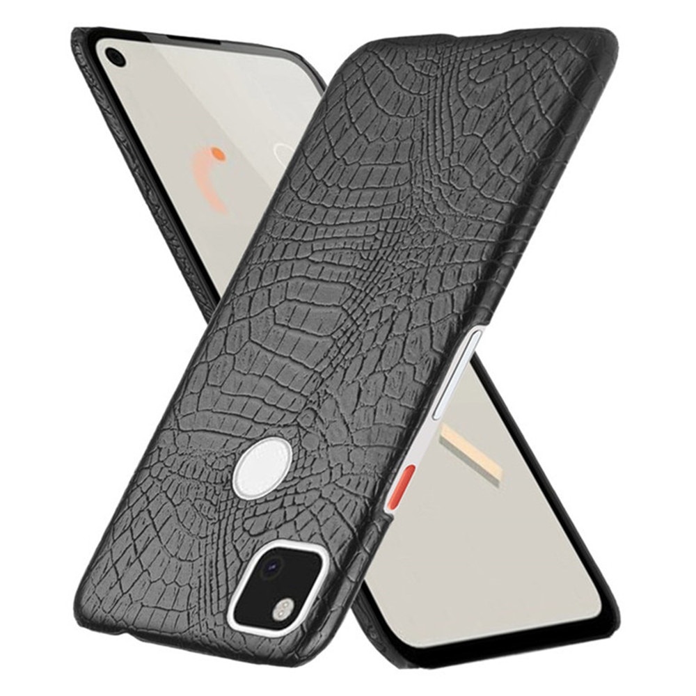 Google Pixel 4a Case Luxury Crocodile Skin PU Leather Hard Cover Case For Google Pixel 4a 4 a Pixel4a Phone Cases