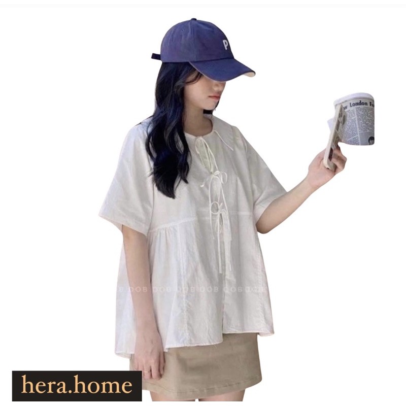 Set Áo bbd buộc dây + chân váy kaki feedback ở cuối🍒