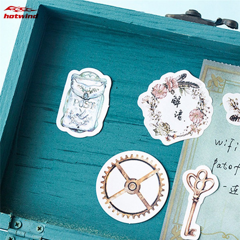 Set 46 Hình Dán Trang Trí Phong Cách Cổ Điển Xinh Xắn