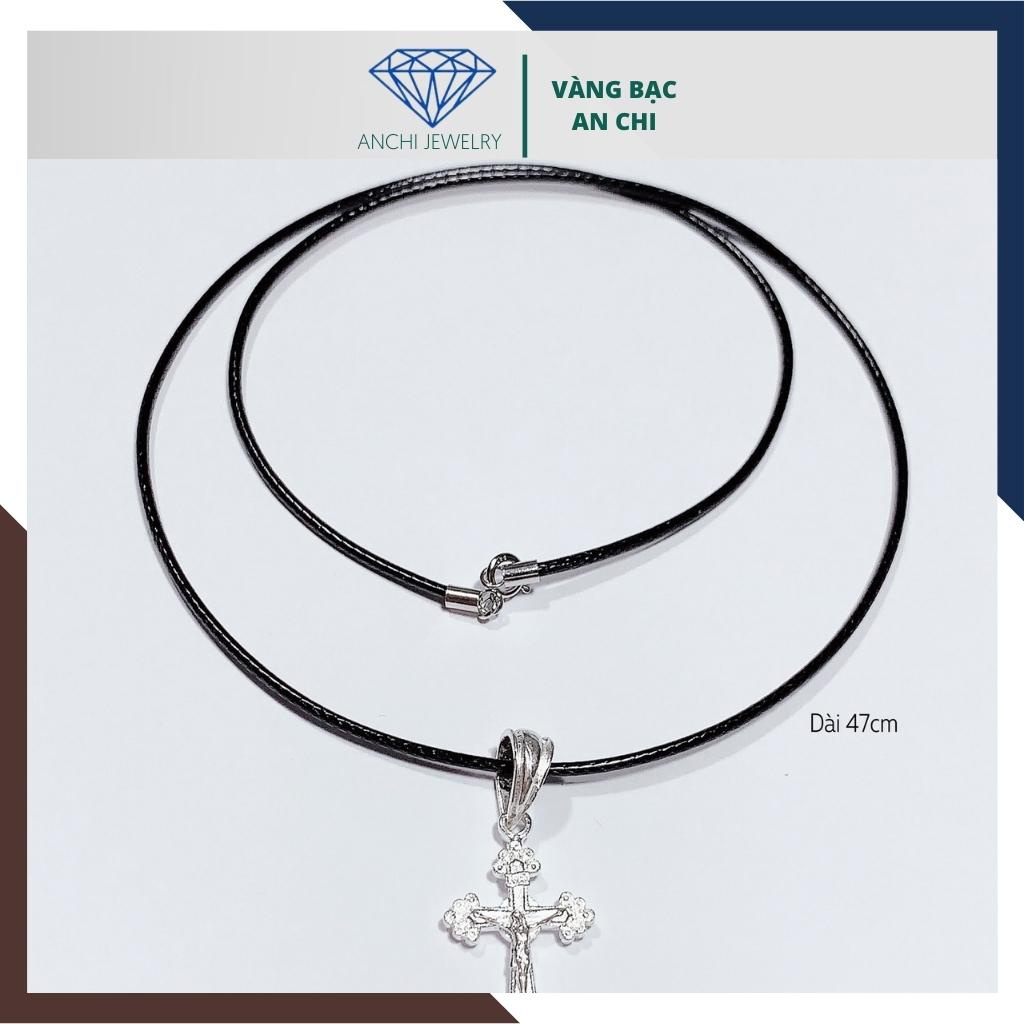 Vòng cổ dây da đeo mặt dây chuyền / mặt phật, Anchi jewelry