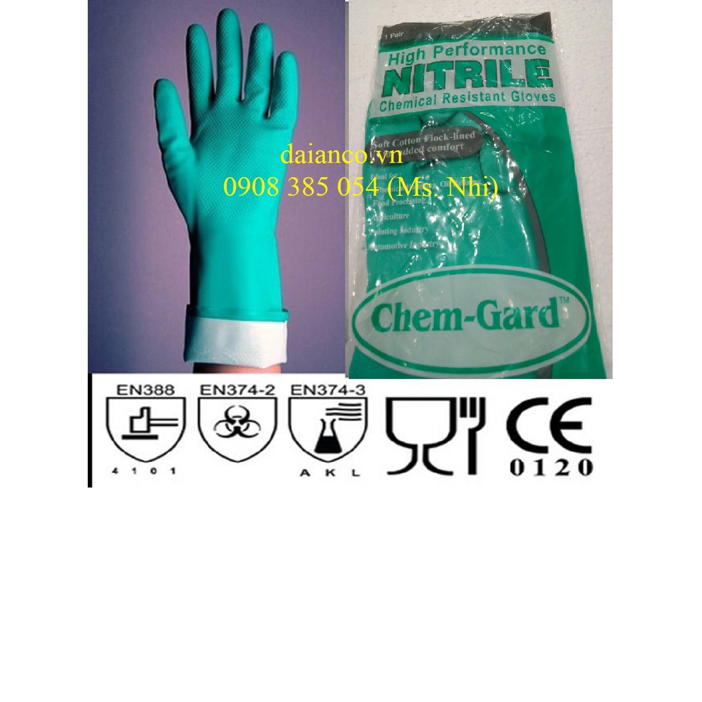 GĂNG TAY CHỊU DẦU BẢO VỆ TAY NF1513- HÀNG SẴN, HÌNH THẬT