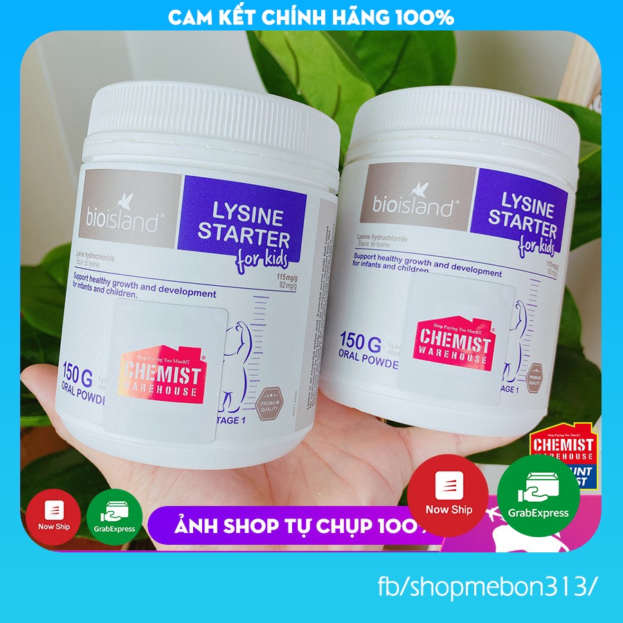 [TEM CHEMIST] Viên, Bột phát triển chiều cao Bioisland - Úc