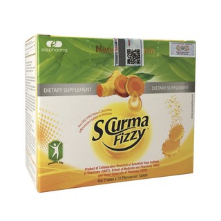 Combo 10 Hộp sủi Scurma Fizzy - Giảm viêm loét dạ dày, phòng ung thư