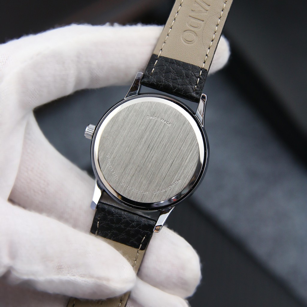 Đồng hồ nam dây da Pagini MO000001 mặt kính cường lực chống xước,chống nước -Thiết kế sang trọng - Bảo hành 1 đổi 1 | WebRaoVat - webraovat.net.vn