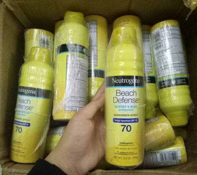 🌞Xịt Chống Nắng Neutrogena Beach Defense SPF 70/SPF 100 184g🌞 | BigBuy360 - bigbuy360.vn