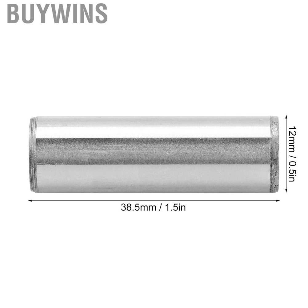 Buywins Piston Pin Small Air Compressor Accessories Stainless Steel Vehicle Part 12x38.5mm