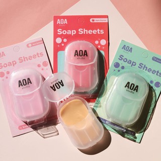 AOA Hand Soap Sheets - Xà phòng giấy AOA [Bill Mỹ]