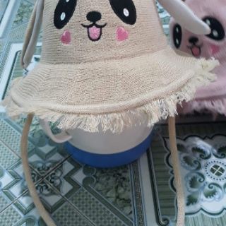 Nón len thỏ vẫy tai