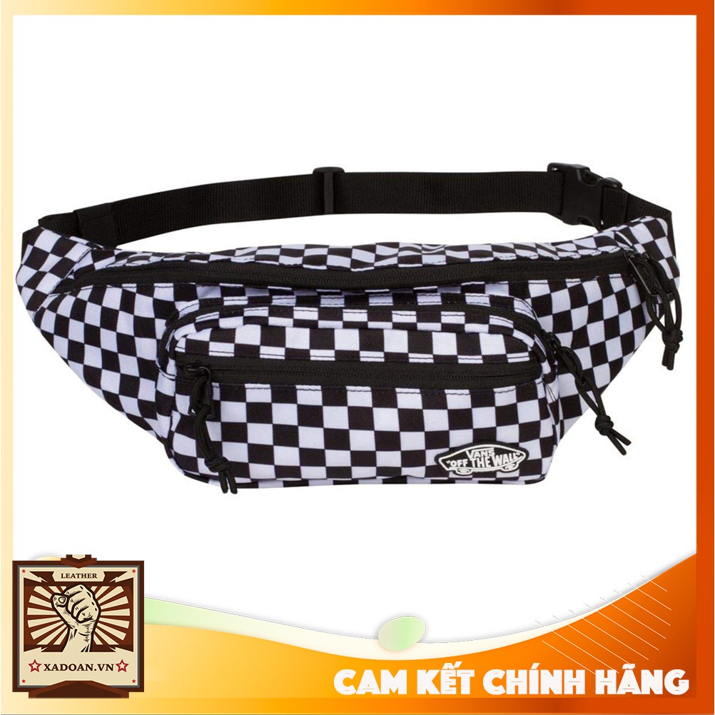 [XẢ KHO - CHUẨN AUTH]  Túi đeo chéo, Túi bảo tử Vans Ready Street Checkerboard sọc caro