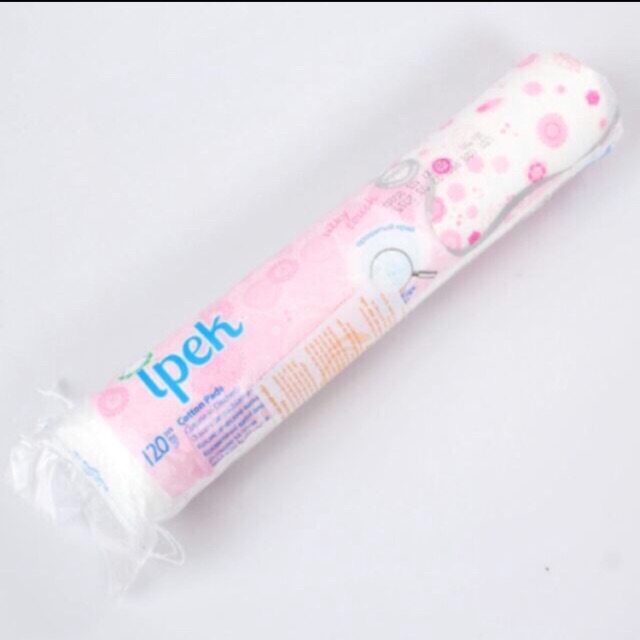 BÔNG TẨY TRANG IPEK 120 miếng