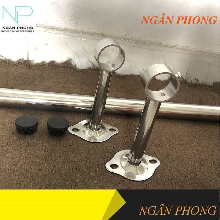 BỘ BÁT ĐỠ THANH TRÒN INOX 201