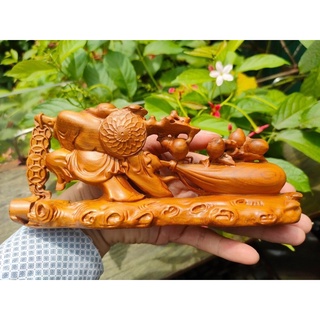 Di Lặc kéo bao phong thuỷ hút tài lộc