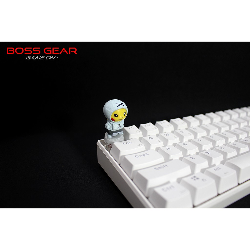 Keycap lẻ hình Pikachu cosplay siêu dễ thương( Keycap Artisan )