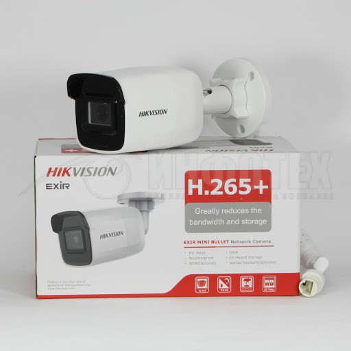 Camera IP hồng ngoại 2.0 Megapixel HIKVISION DS-2CD2021G1-I Hỗ trợ thẻ thẻ nhớ, sử dụng độc lập, hình ảnh nét, Bh 2 Năm