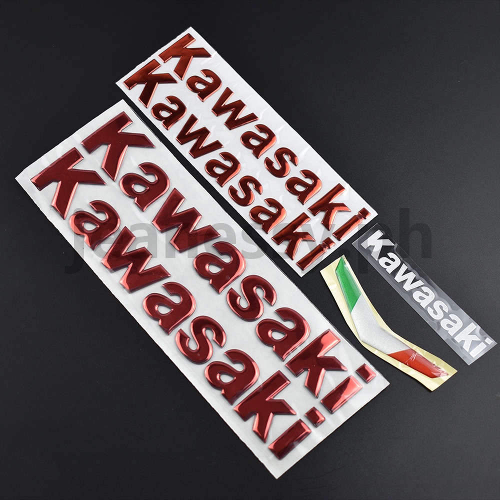 Logo Dán Trang Trí Bình Xăng Xe Mô Tô kawasaki ninja z800 z1000 z1200
