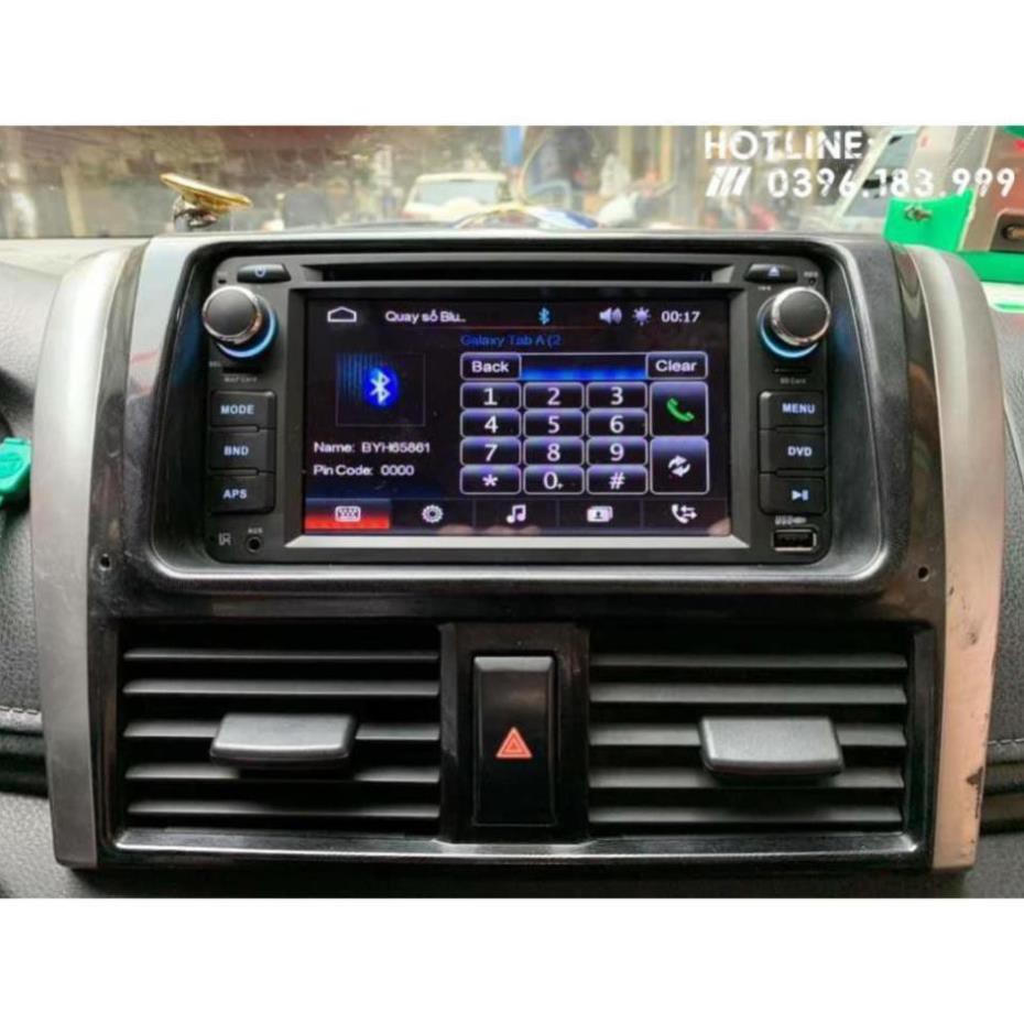 [Giảm giá]  Đầu DVD GPS dẫn đường lắp chung Toyota (Vios, innova, fortuner, Altisl, yaris..) tặng thẻ GPS l