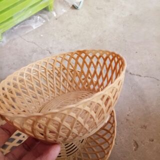 Rổ Mây nhựa tròn cỡ lớn
