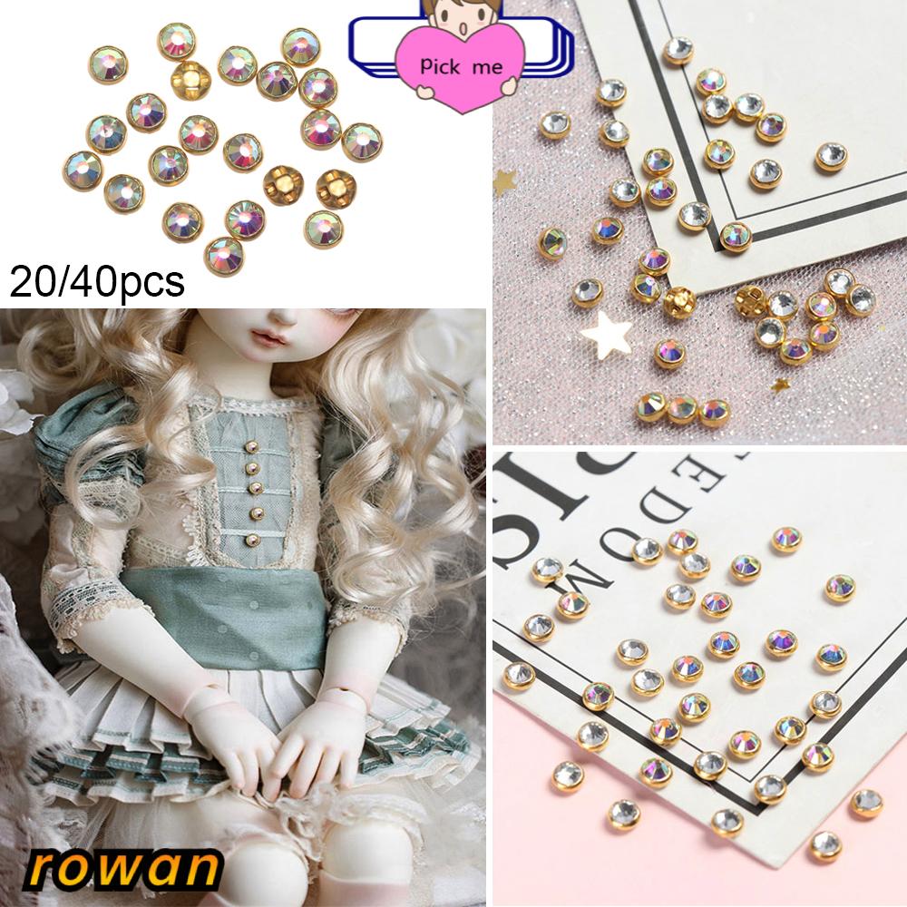 Set 20 / 40 Khóa Thắt Lưng Mini 4mm Cho Búp Bê