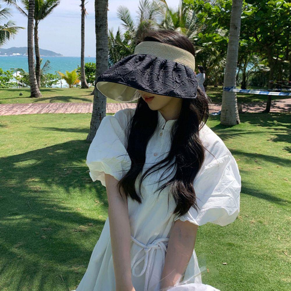 Nón Rộng Vành WMES15H Chất Liệu Cotton Thanh Lịch Phong Cách Hàn Quốc Cho Nữ