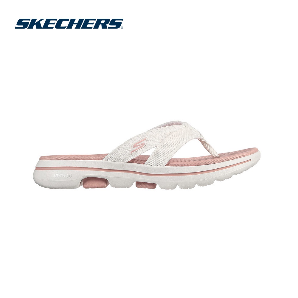 Skechers Nữ Dép Xỏ Ngón On-The-GO Sandals GOwalk 5 - 140085-WTPK