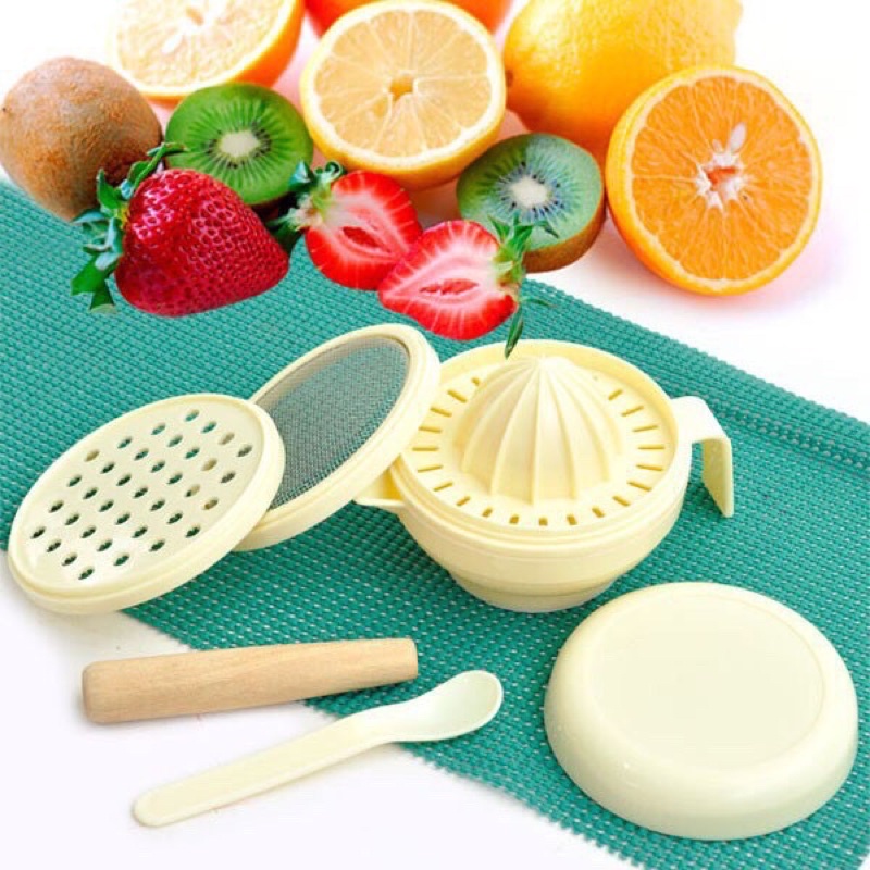 Bộ Chế Biến Ăn Dặm Kiểu Nhật 7 món Tốt Cho Bé Từ 5 - 6 Tháng Trở lên