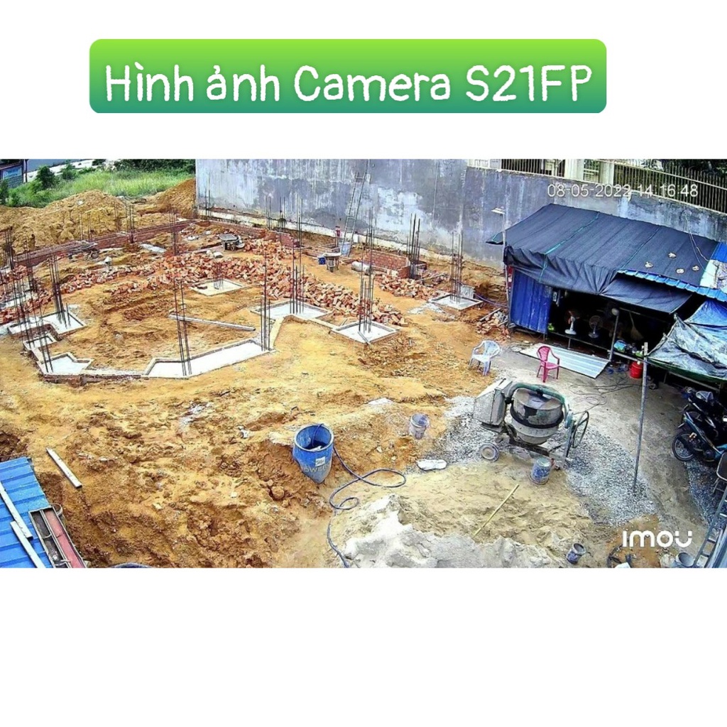 Camera Wifi PTZ IMOU  S21FP 2.0MP ngoài trời chống nước xoay 360độ, Có Míc (không loa), Chính hãng Fullbox 100%