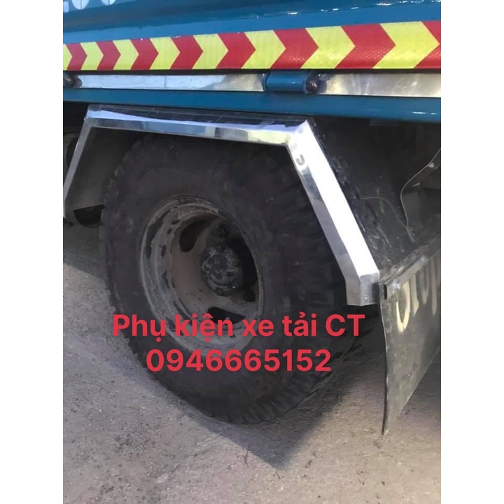 Chắn Bùn Sau Inox Xe Tải:K250,K200,K190,K165,K2700,K3000,H150,N250,1.5T,2T,2.5T