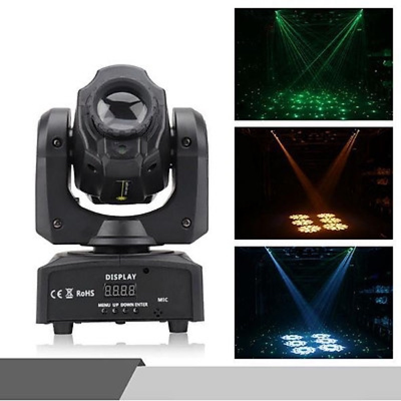 Đèn moving 30w kết hợp laser cho Quán karaoke, Quán bar, Vũ trường, Rạp cưới, nghe nhạc