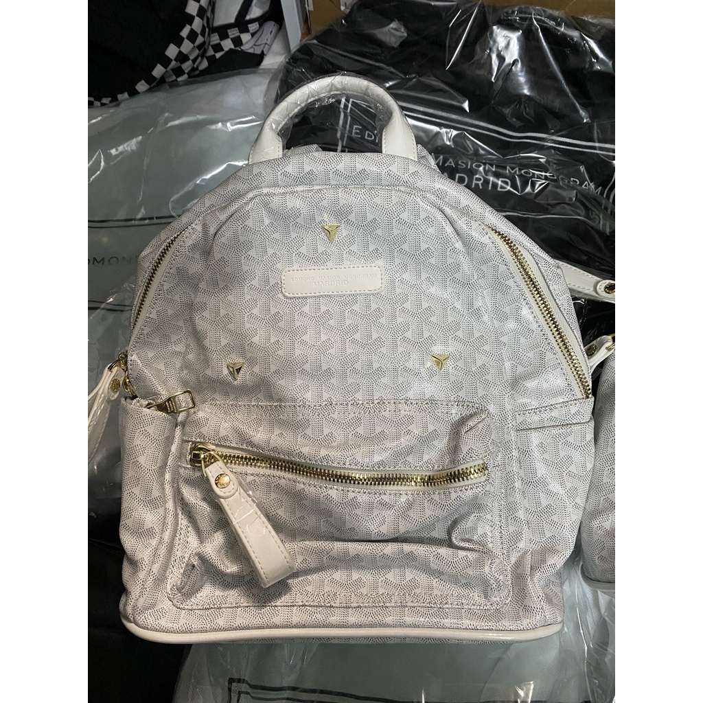 Balo Edmond Masion CHÍNH HÃNG giá rẻ, cặp sách da chống nước sang chảnh đeo đi học đi chơi