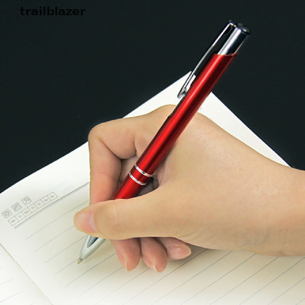 trailblazer metal Housing Ballpoint Pens Office School Stationery Retractable Ball Point Pen UIO