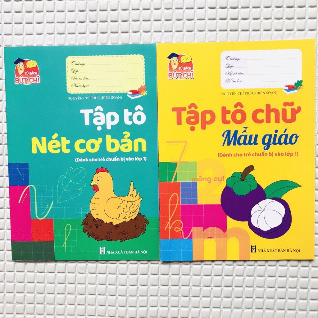 Dụng cụ học tập, bộ 8 Cuốn Dành Cho Trẻ Mầm Non Chuẩn Bị Vào Lớp 1