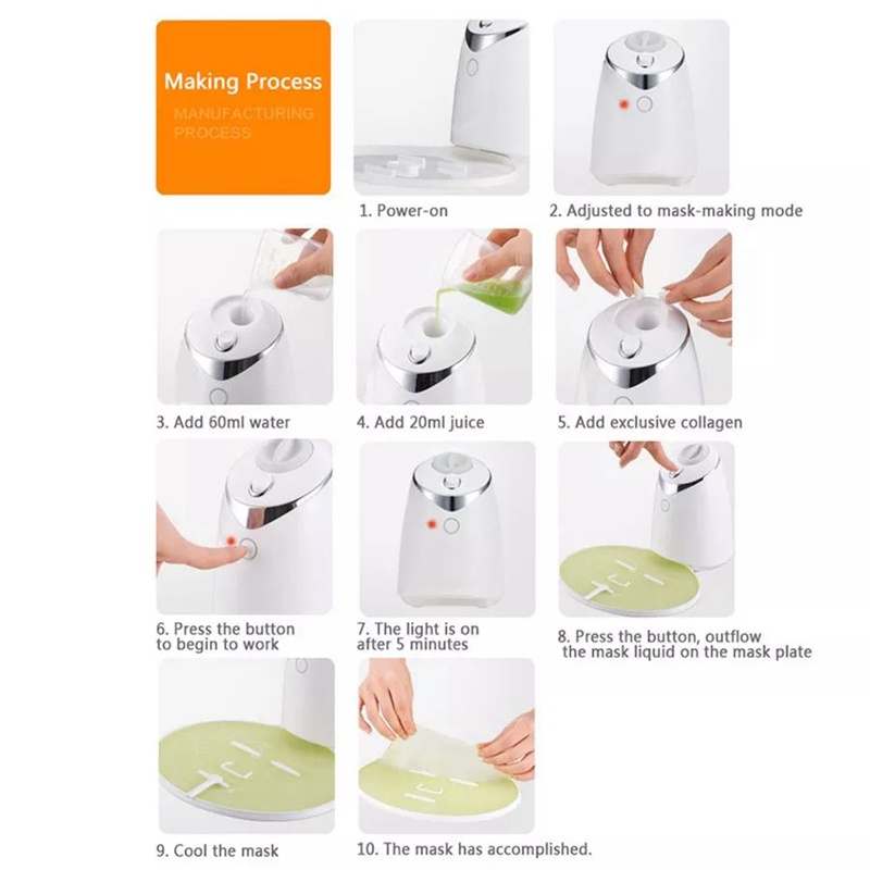 Bộ 32 Mặt Nạ Viên Nén Bổ Sung Collagen Chống Nếp Nhăn Và Lão Hóa DIY