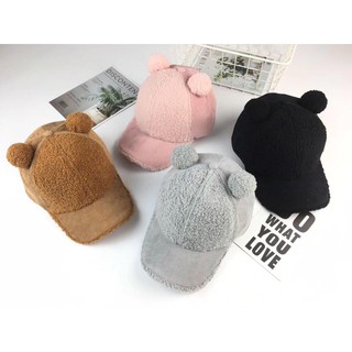 Mũ lưỡi chai 2 quả bông