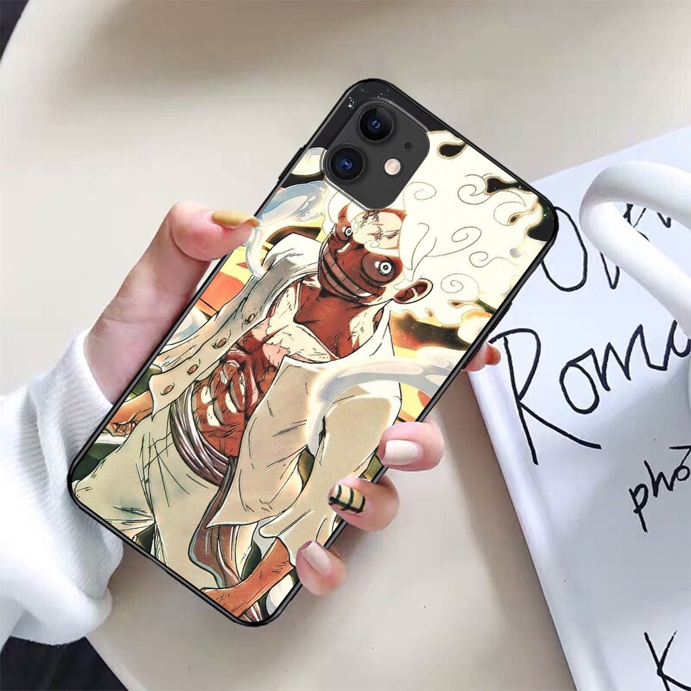 Ốp Điện Thoại TPU Silicon Mềm Hình One Piece Luffy Gear 5 Cho iPhone X Xs 11 Pro Max AR117