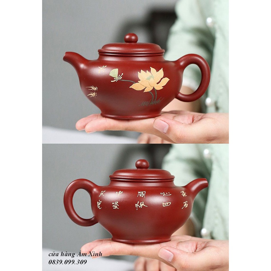 Ấm Tử Sa Nghi Hưng Chuyết Chỉ 280 ml