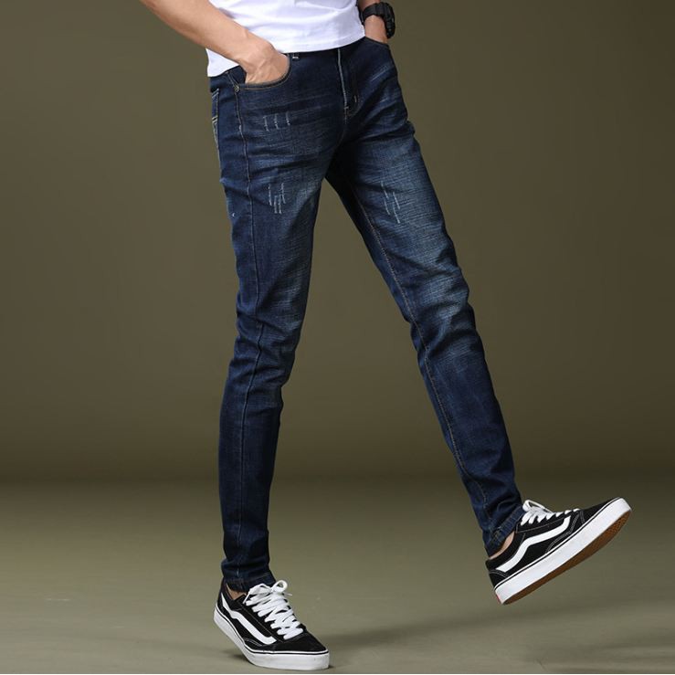 Quần jeans nam dáng côn ⛔FREE SHIP⛔ Quần Rin bò nam màu xám