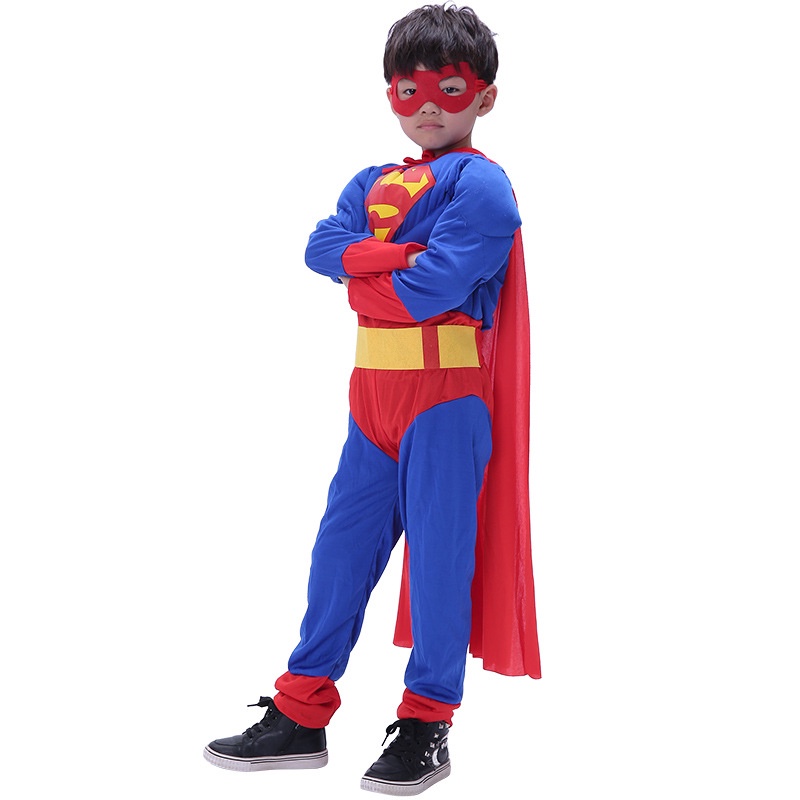 Bộ Đồ Hóa Trang Nhân Vật Siêu Anh Hùng Độc Đáo Cho Bé Dịp Halloween