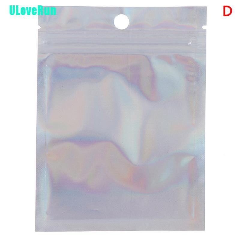 Set 10 Túi Nhôm Khóa Zip Đựng Trang Sức Đa Năng Tiện Dụng