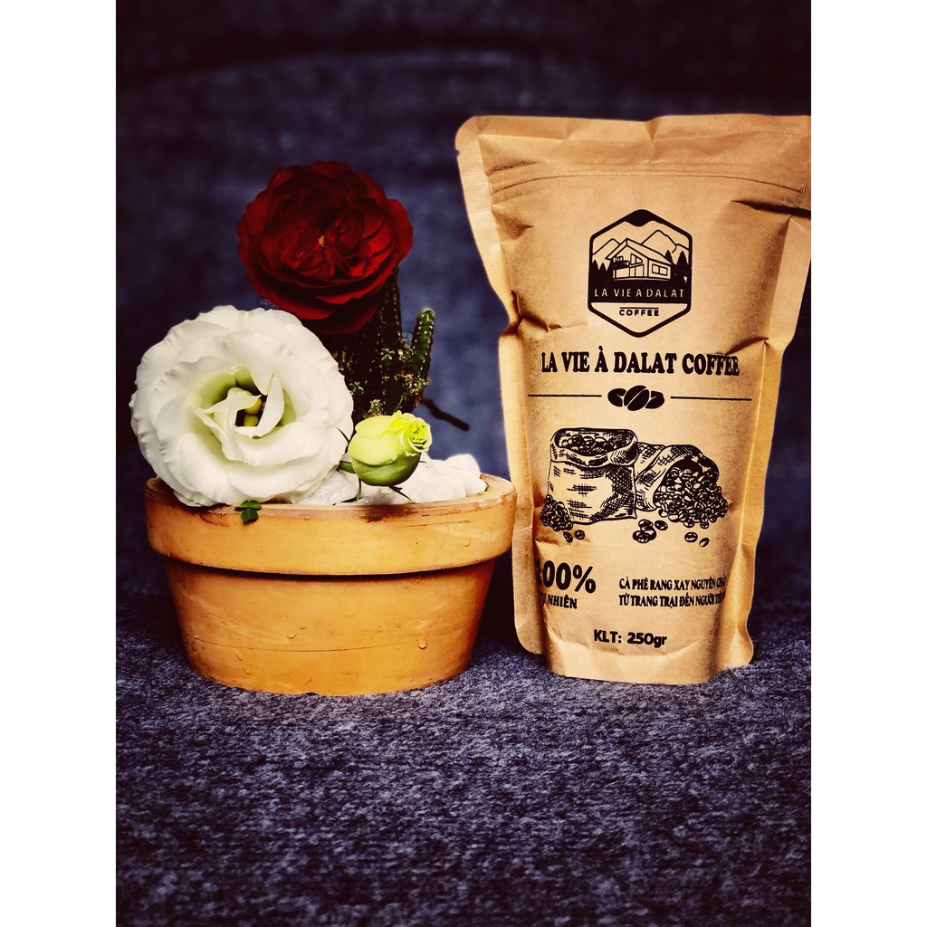 500g Cà phê rang xay nguyên chất La Vie À Dalat Coffee | BigBuy360 - bigbuy360.vn