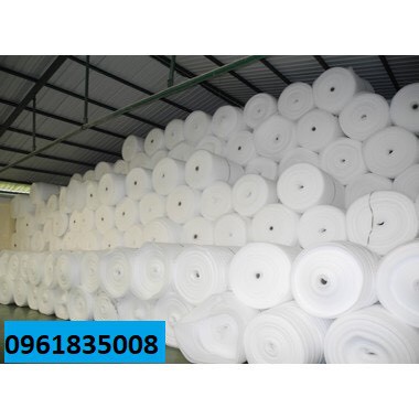 Cuộn mút xốp Pe Foam dày 0.05mm x 600m rộng 50cm