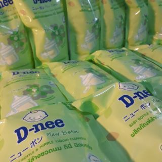 Combo 6 túi nước rửa bình sữa Dnee 600ml mẫu mới