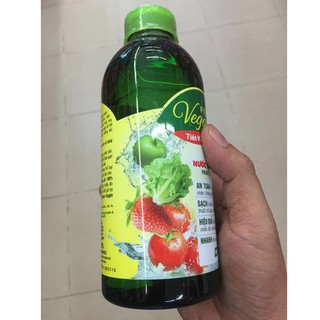 Nước rửa rau củ quả, trái cây Fedios Veggie 400ml, sạch gấp nhiều lần so với nước, 100% từ thiên nhiên an toàn tuyệt đối